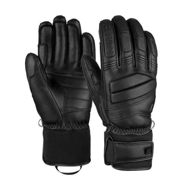 Skidhandskar - REUSCH - Master Pro - Lammull - Polyesterfoder - Svart