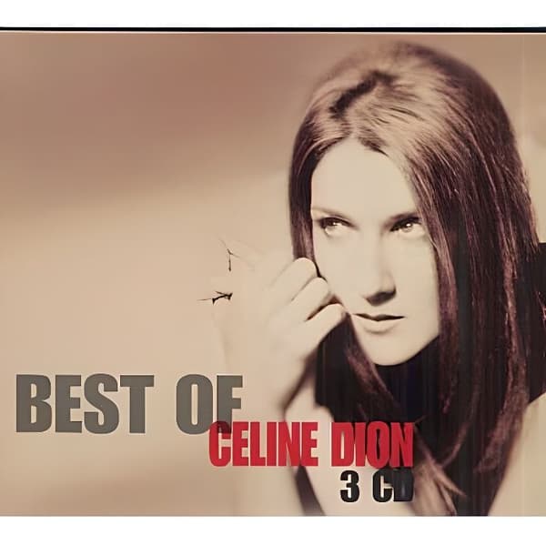 CD Bästa av Céline Dion - Sony Music - Digipack - 3 CD