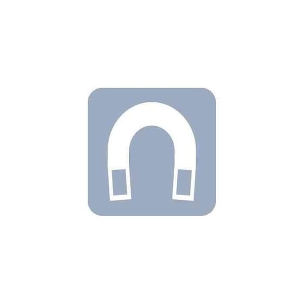 Magnetram - HÅLLBAR - DURAFRAME MAGNETISK TOPP - Silver - 5 stycken - Antireflex