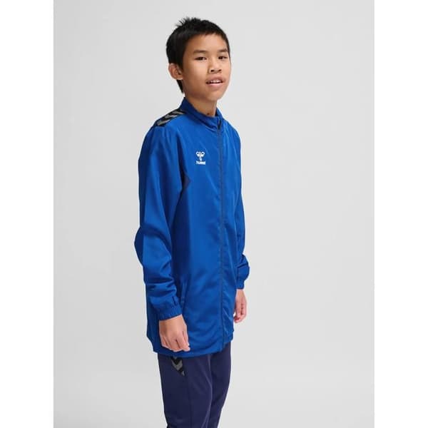 Huvtröja med dragkedja barn Hummel Authentic - true blue