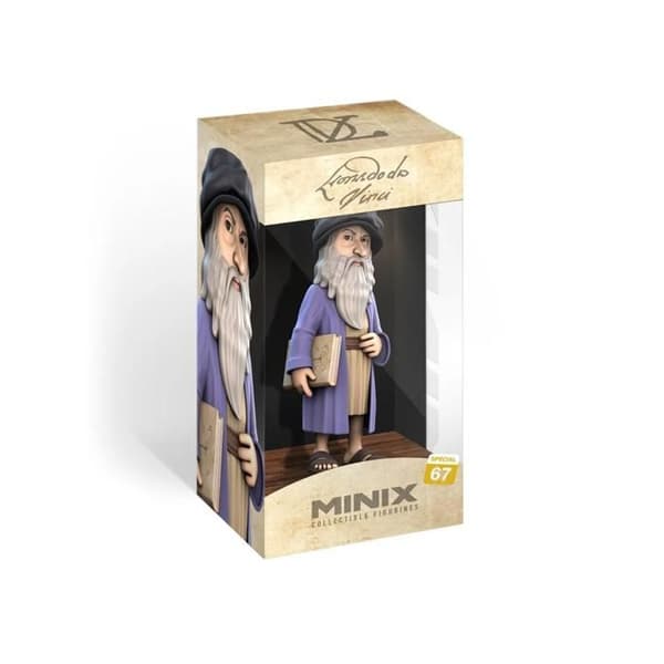 Minix - Special Edition - Leonardo Da Vinci - Staty 12cm