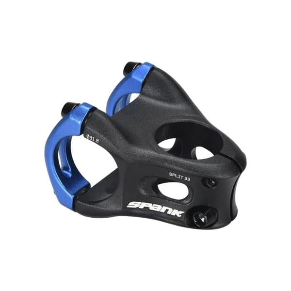 SPANK SPLIT MTB Stam 31,8mm 38mm Blå Vit