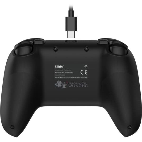Spelkontroll - 8BITDO - Ultimate 2C - Trådad - Vibration - PC - Svart Myth Wukong