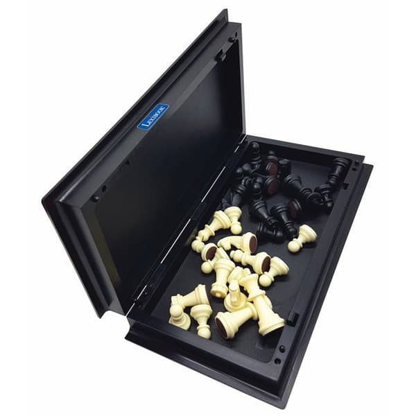 Magnetisk hopfällbar schackspel