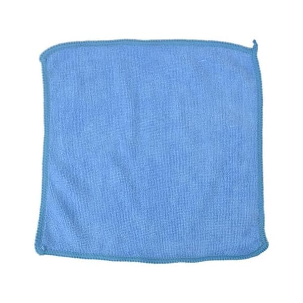 Mikrofiberduk för tavla och whiteboard 20 x 20 cm blå