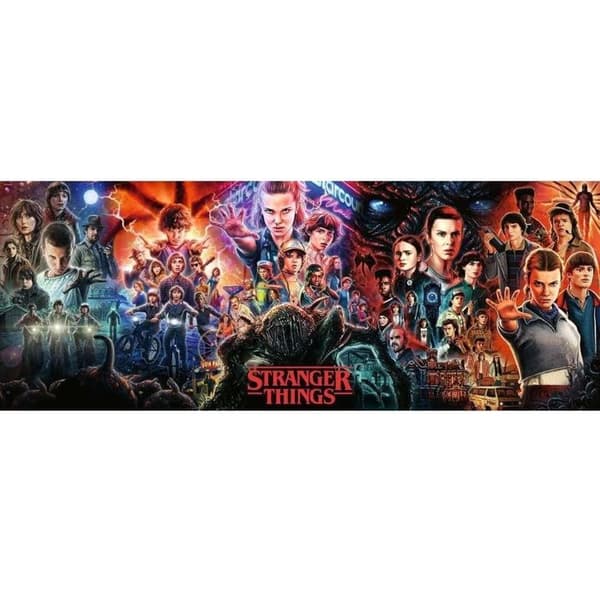 Ravensburger - Stranger Things - Puzzle See You On The Other Side (Panorama) (1000 bitar)