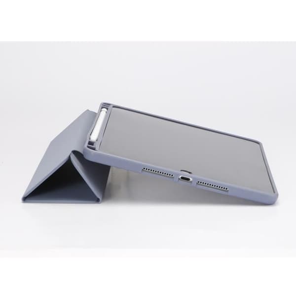 Etui folio - WE - iPad 10.2'' - Violett/Lila - Fällbart stöd - Transparent baksida