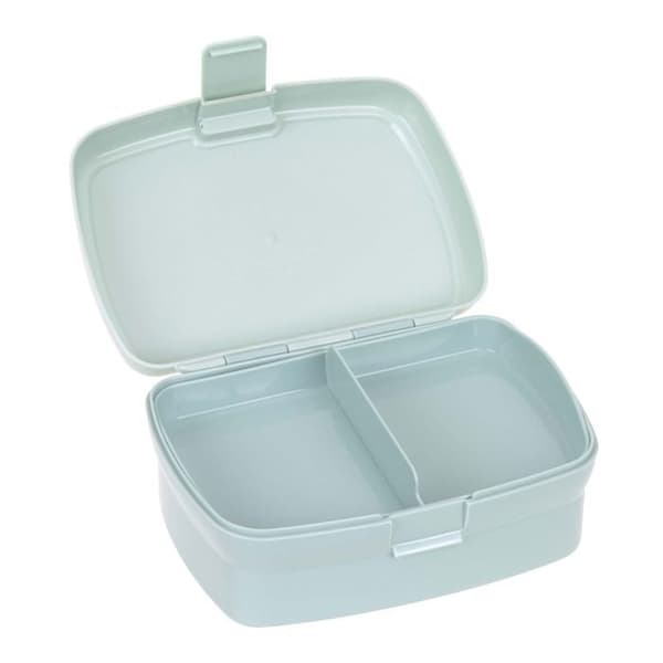 Lunchbox - LASSIG - Tiny Drivers Flygplan - Gråblå multicolor - 17x13x7 cm - Barn