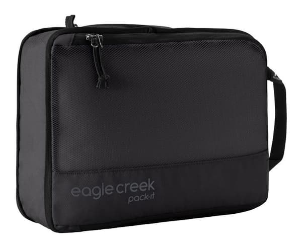 Transportväska - EAGLE CREEK - Pack-It Reveal Compression Cube M - Svart - Unisex - 36x25x2,5cm
