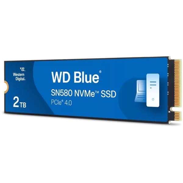 WESTERN DIGITAL - SN580 - Intern SSD-enhet - NVME - 2TB