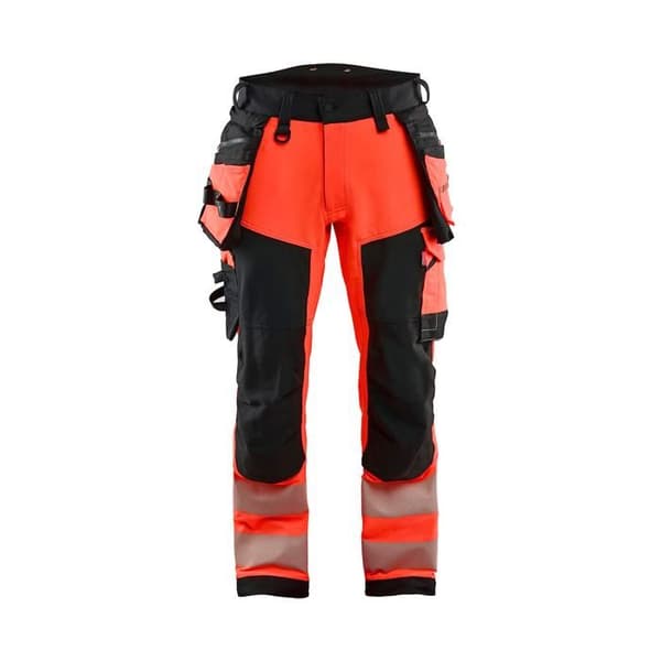 Blaklader 4D stretch arbetsbyxor med hög synlighet