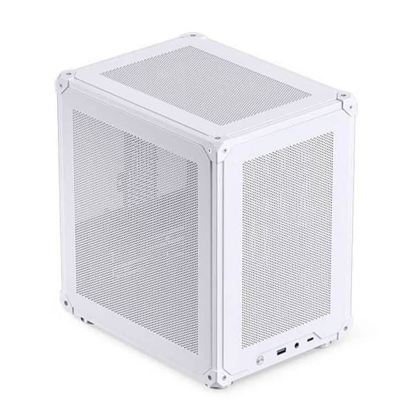 Micro-tour Jonsbo C6 Vit PC-chassi, Vit gamingchassi