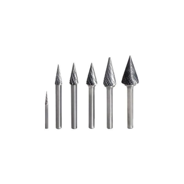 HM fräs - KS TOOLS - 515.3271 - Ø 3mm - Längd 38,5mm - Form M