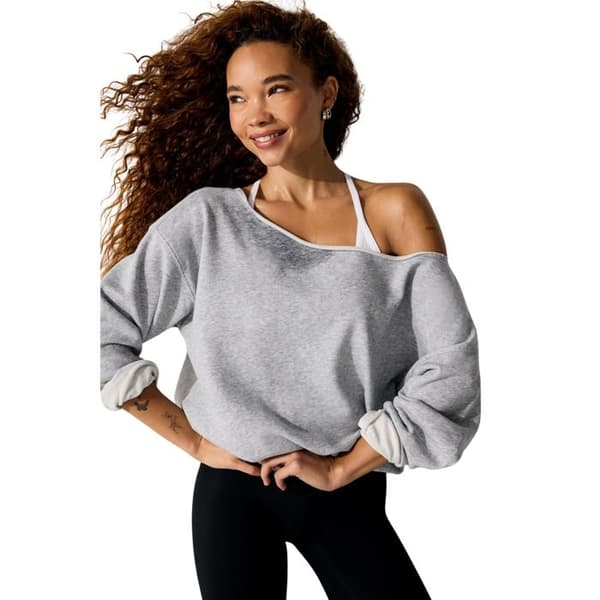Off shoulder sweatshirt dam Fabletics Year Round Terry