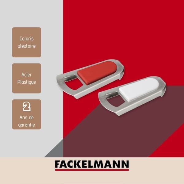 Öppnare och flaskpropp 2 i 1 Fackelmann Basic