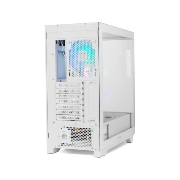 PC-låda NOX Hummer ETHER Semitorre Gaming Curved ATX USB-C Vit