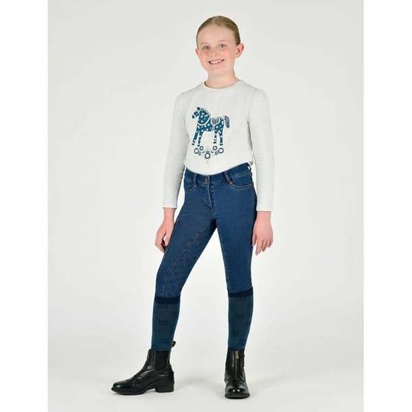 Jeans ridbyxor med full grip barn Dublin Shona