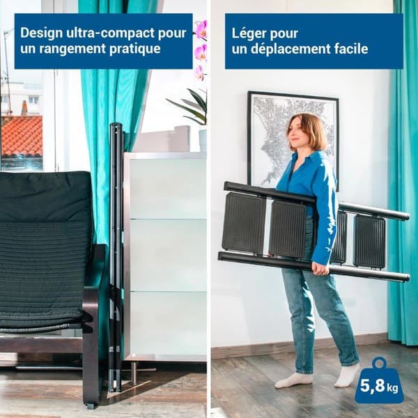 Foldpact4, Stege i stål, 4 steg