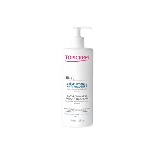Topicrem UR 10 Anti-Roughness Smoothing Cream 500ml