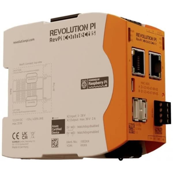 Kunbus RevPi Connect S 32 GB PR100364 API - Expansionsmodul 24 V/DC - 4260498391806