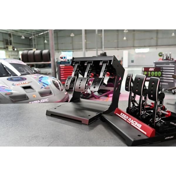 Videospelratt - Simagic - P1000 - Modulerbart - Vändbart - 3 pedaler - USB