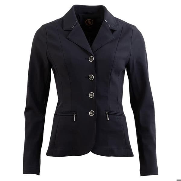 Tävling ridjacka dam BR Equitation Prag - marinblå blazer