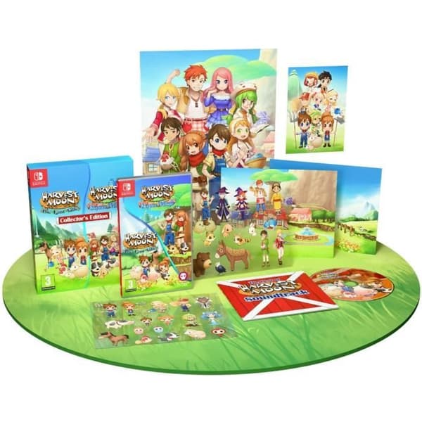 Harvest Moon Den Förlorade Dalen + Skytree By - Samlarutgåvan - Nintendo Switch Spel