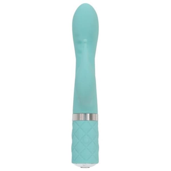 Kinky turkos uppladdningsbar vibrator