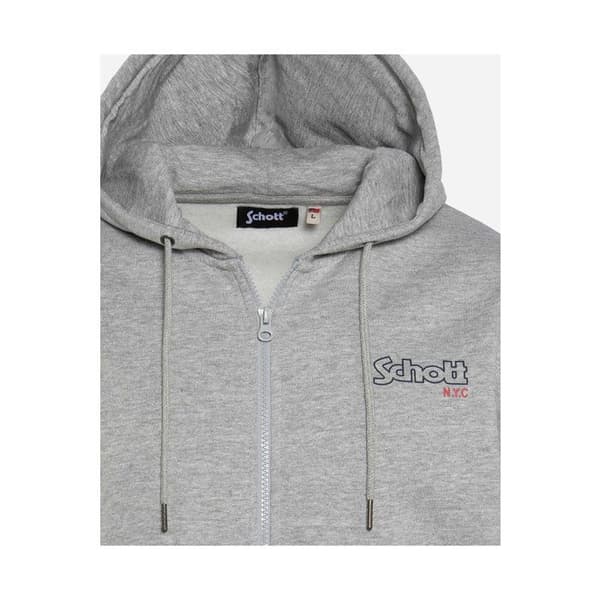 Enfärgad ziphoodie Sam - Schott.