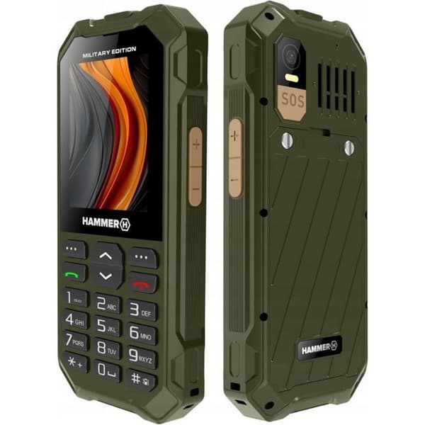 Smartphone - HAMMER H - Hammer 6 LTE - Robust - IP68 - Utbytbart batteri