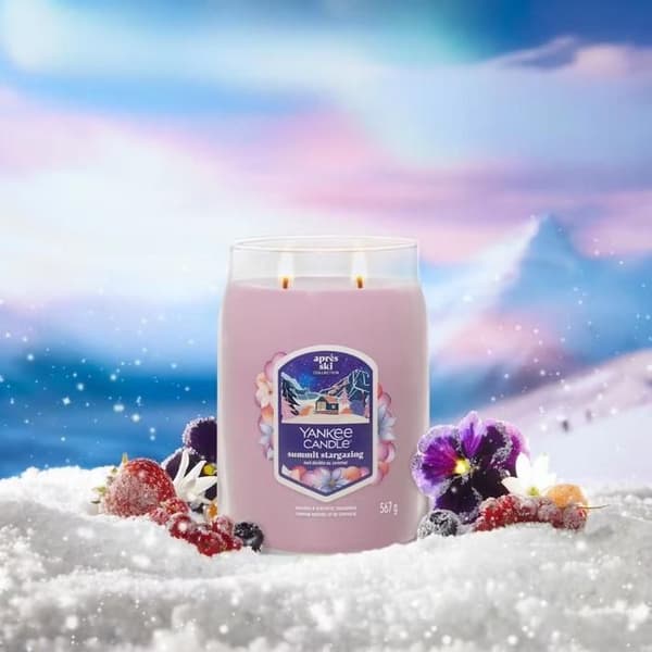 YANKEE CANDLE Giara Grande i glas Summit Stargazing