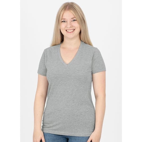 Jako Organic dam t-shirt - grå - 38