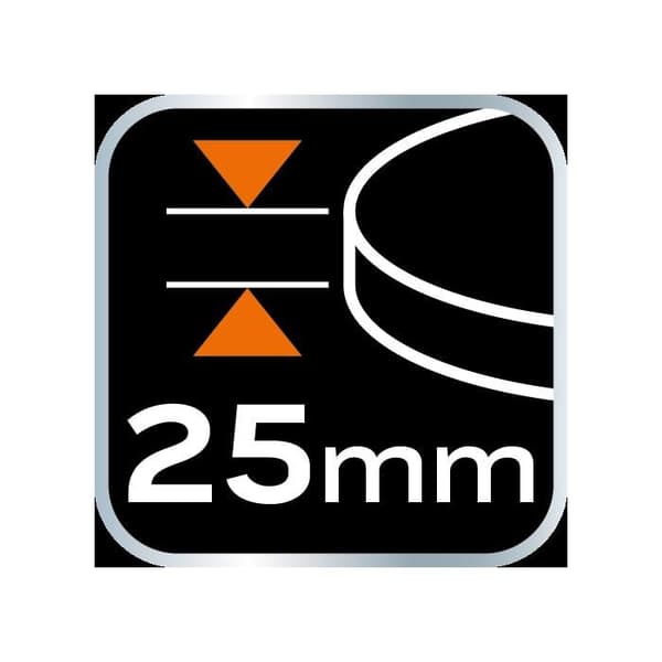 Poleringsdyna 150 x 150 mm x 25 mm, slipsvamp