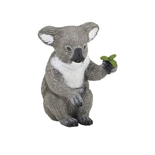 Figurin - PAPO - Koala - Grå - Barn - 3 år och uppåt