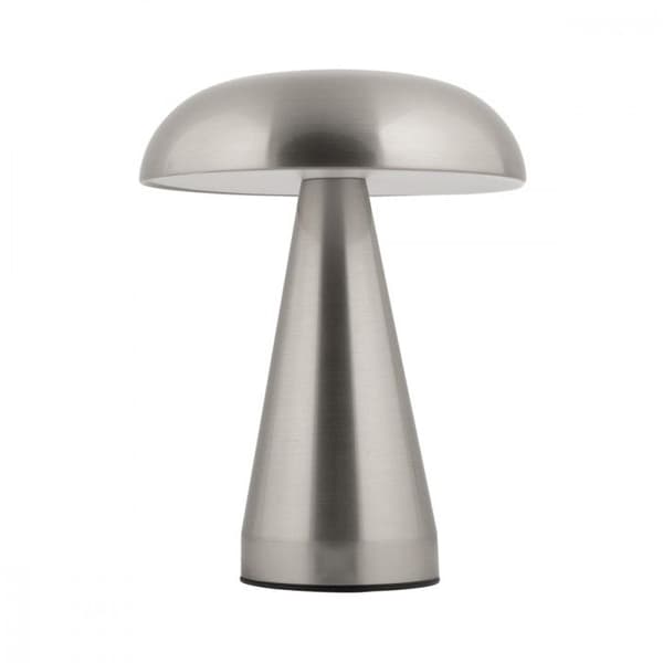 Bordslampa nomad LED H20cm - Present Time - Silver -
