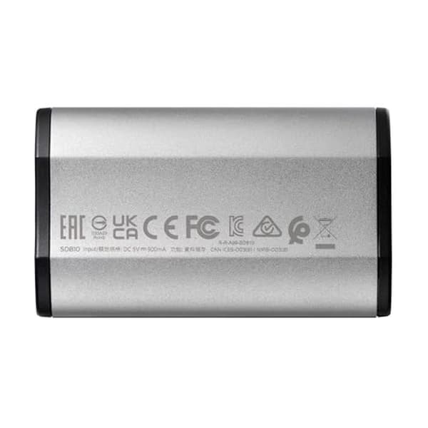 Extern hårddisk - ADATA - SD810 - 2 To - USB 3.0 - Svart, Silver