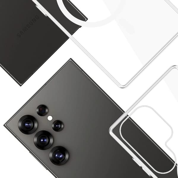 3mk Clear MagCase för Samsung Galaxy S25 Ultra - Transparent