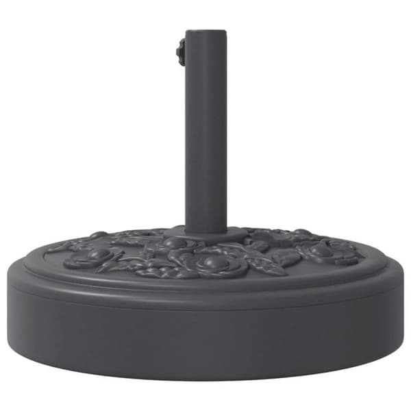 Parasollbas för stänger Ø38 48 mm 25 kg rund