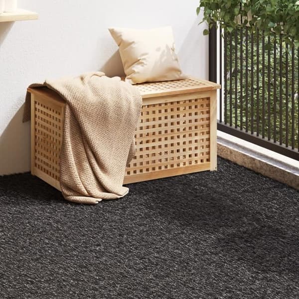 Konstgräsklipp svart 1x2 m 30 mm