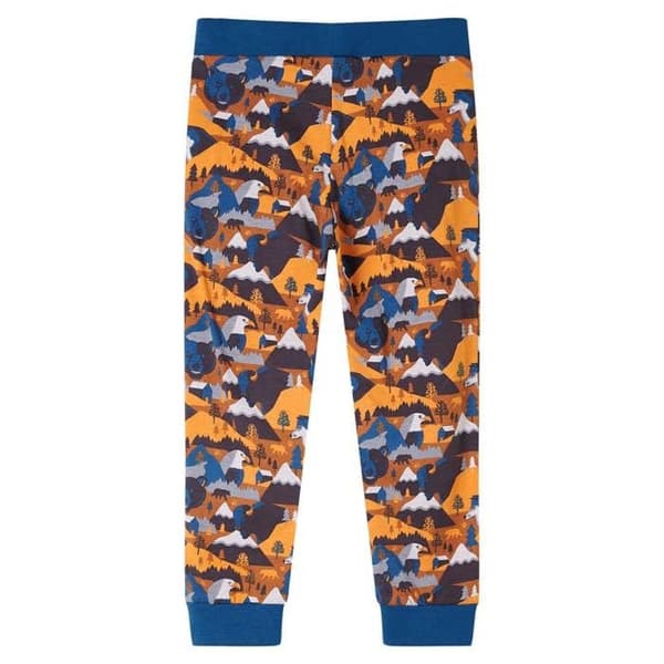 Pyjamas barn långärmad cognac 92/104/116/128/140