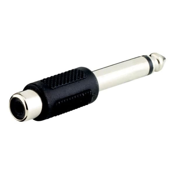 MicroConnect - Ljudadapter - telefonstereo 6,3 mm (M) - RCA (F)
