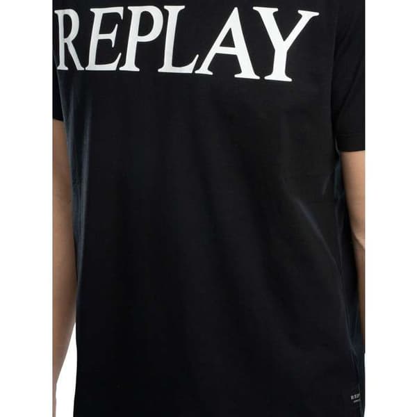 Grafisk T-shirt av Stort Märke - Replay
