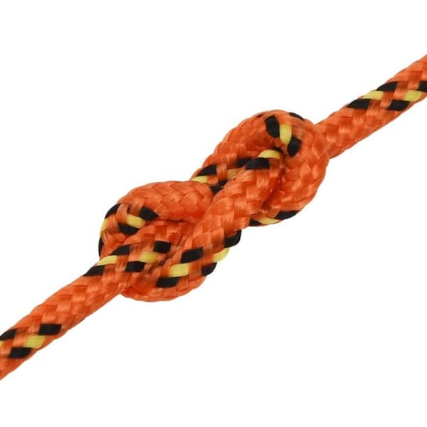 152646 vidaXL Båtrep Orange 4 mm 50 m Polypropen