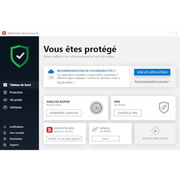 Bitdefender Internet Security 2019 - 2 år - 5 datorer