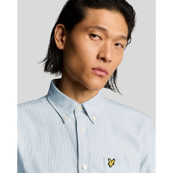 Långärmad randig skjorta Lyle & Scott Oxford
