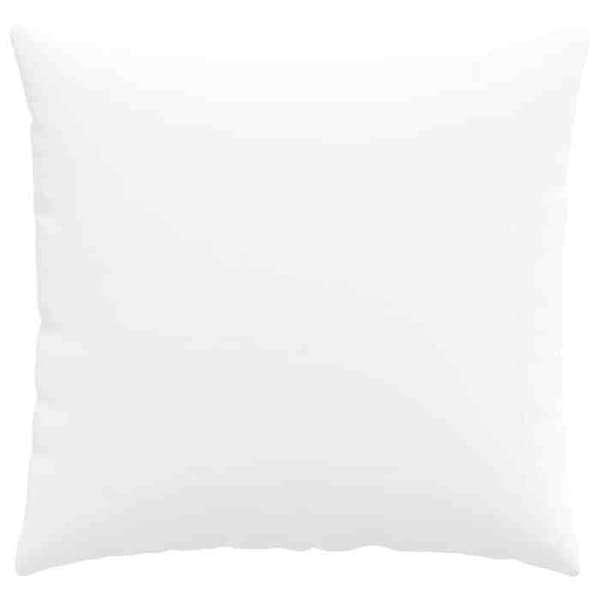 vidaXL Soffkuddar 2 st Vit 45 x 45 cm tyg 42013922