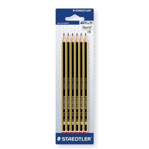 Kontorsmaterial - STAEDTLER - 120-2BK6DA - Pack med 6 - HB grafitpennor - Grafit