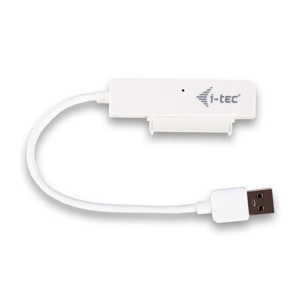 Hölje för Hårt Disk - I-TEC - MySafe - USB 3.0 - 2.5" - Serial ATA/600 - Vit