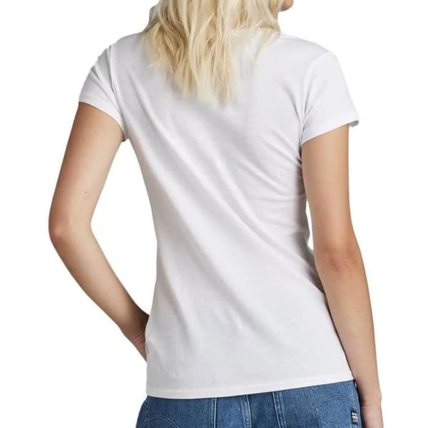 T-shirt Vit Dam G-Star Raw Look Book