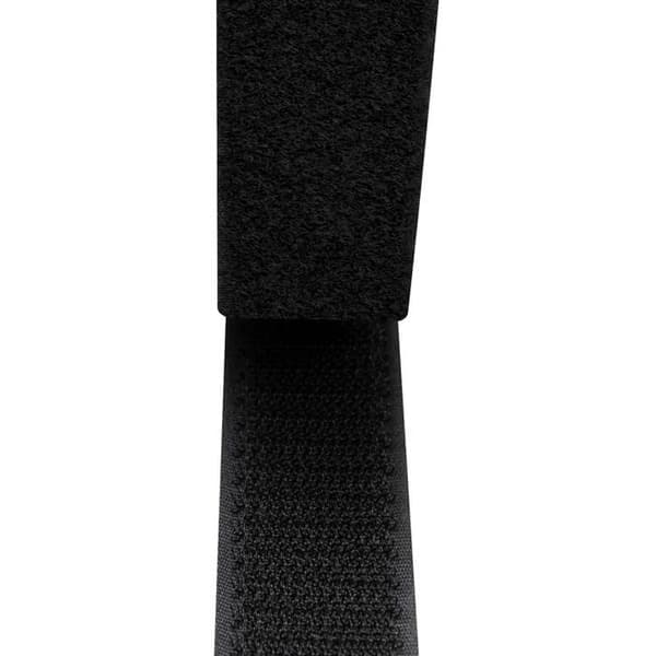 Velcro dubbelsidig 25mm 5 meter Svart